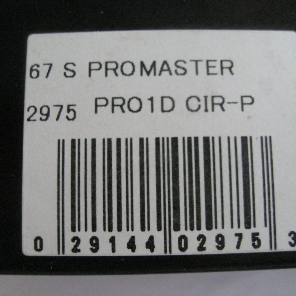 Promaster Digital Circular Polarizing Filter - 67mm Made in Japan in Case